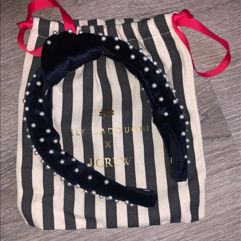 Lele Sadoughixjcrew Pearl headband